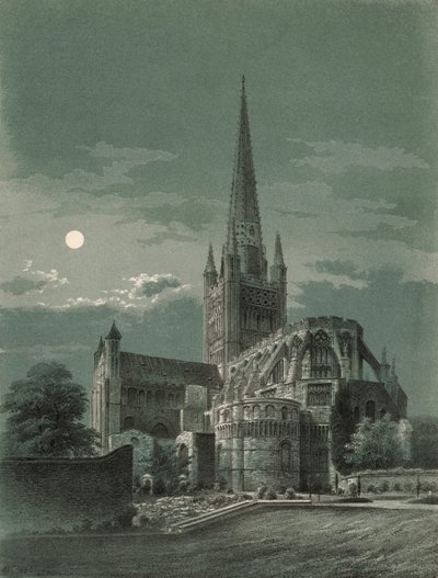 Norwich Cathedral by English School